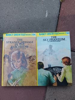 Nancy Drew Books X2
