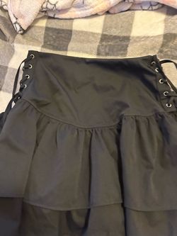Shein black skirt