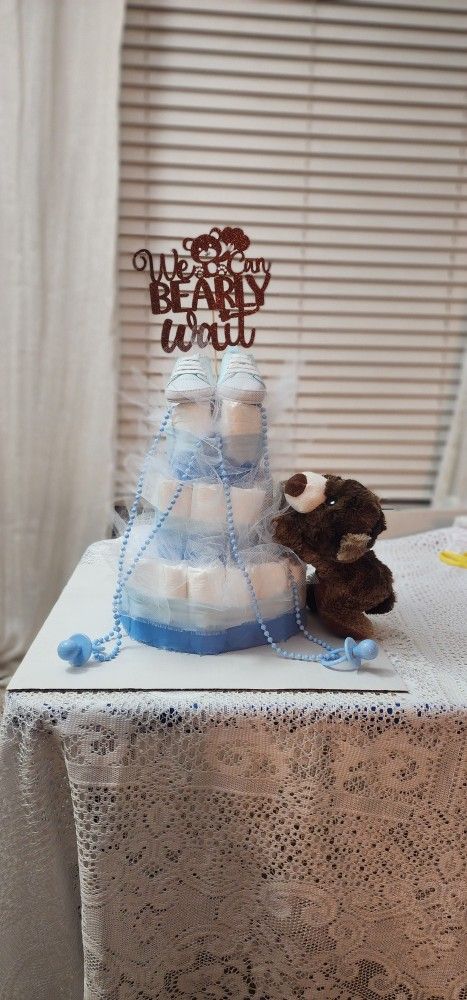 $60 Diaper Cake