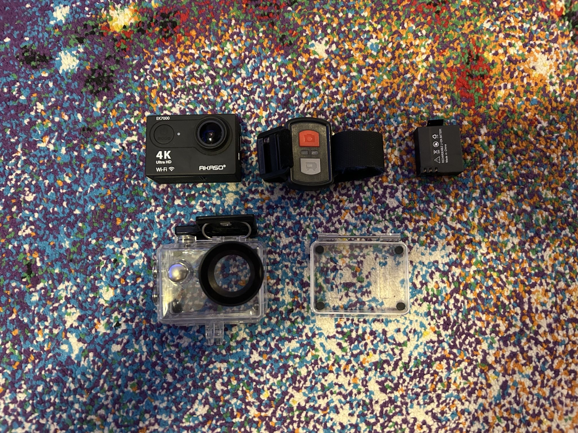 4k Go Pro Kit (NO CHARGING KIT)