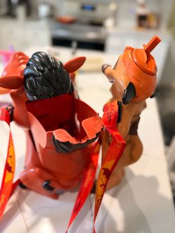 Lion king pop corn and drink set