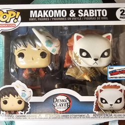 Buy Pop! Makomo & Sabito 2-Pack at Funko.