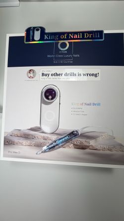 O NAIL AI Nail Drill 50k RPM Portátil Pink - Casi Nuevo Usado 4 Veces