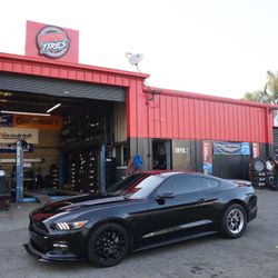 Weld Belmont Drag Pack 17x10  And Nitto R2 DRAG Radials 