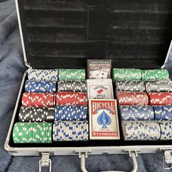 Poker Set With 3 Decks Of Cards
