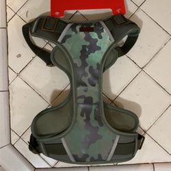 Dog Harness Reddy Reflecting, Camouflage Hunter In Green XXL Neck 18in-30 Chest Chest 27 In -34 1st 25 Takes It