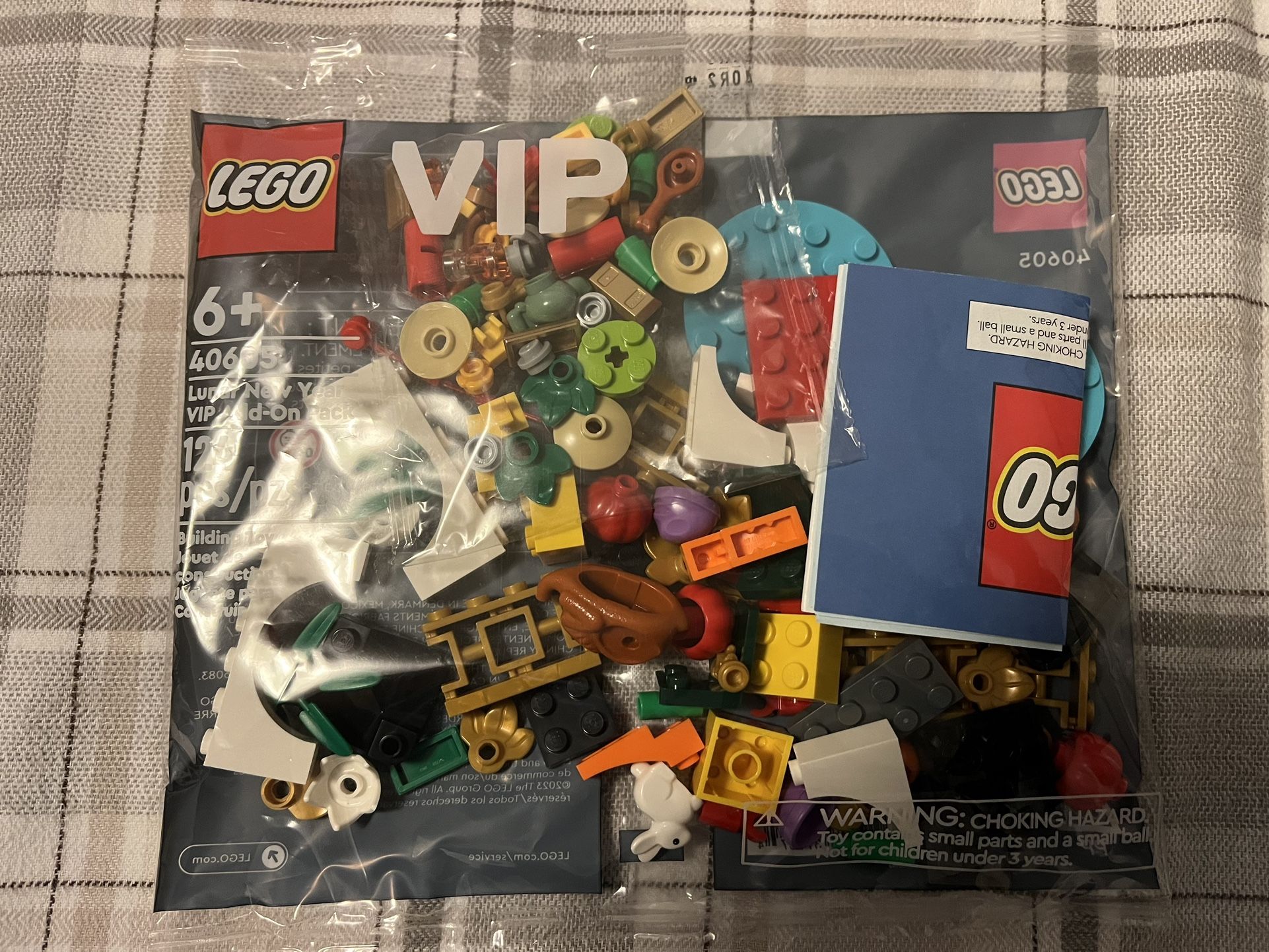 Lego Lunar New Year VIP Add - On 40605 Rabbit