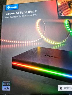 Govee AI Sync Box 2 with TV Backlight