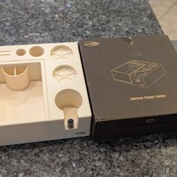 ikape White Espresso Tamper Station