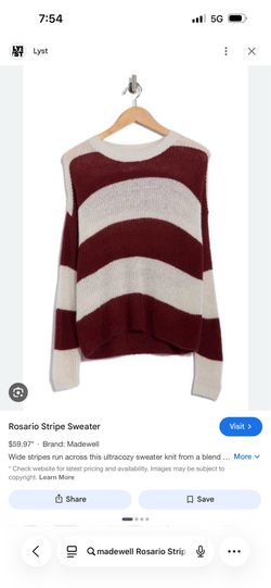 New with tags Madewell sweater