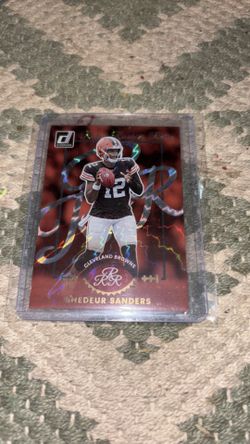 Shedeur Stewart browns rated rookies retro refractor Donruss
