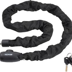 VEVOR chain lock, likely for a bicycle or other equipment. 