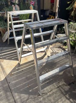 painters ladder scaffold set of two
