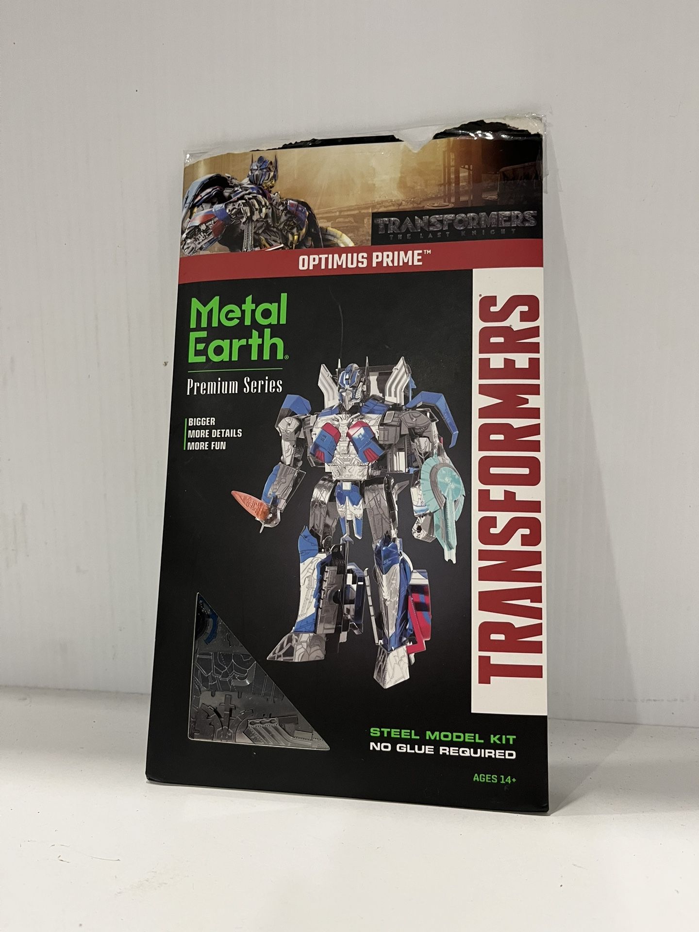 Metal Earth Transformers Optimus Prime Steel Premium Series Model Kit - Opened