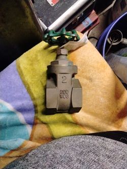 2" IPS Brass Gate Valve - Threaded