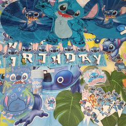 Stitch Birthday Party Decorations/ Party Supplies