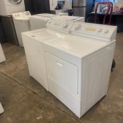 Used Whirlpool Washer And Gas Dryer with Warranty