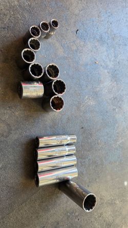 Craftsman 1/2" drive sockets