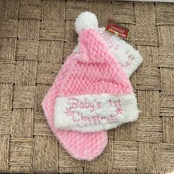 Baby’s First Christmas Stocking Set
