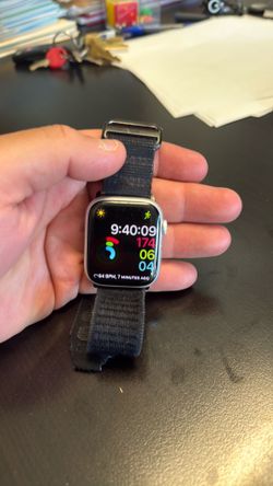 I watch series 9 45 mm aluminum &ceramic case Ion-X glass GPS we-50m