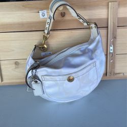 White COACH Bag