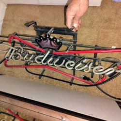 Budweiser Neon Son For Bar Room Or Garage 