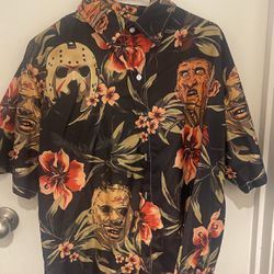 Horror Hawaiian Shirt Large