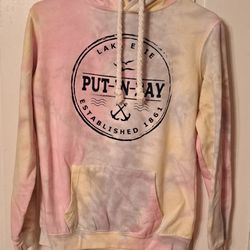 Women's Hoodie Size Medium Tie Dye