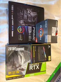 PC Build Bundle – Motherboard, CPU, GPU, RAM