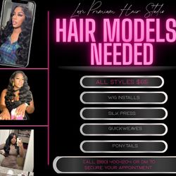 Hair Models Needed!!!