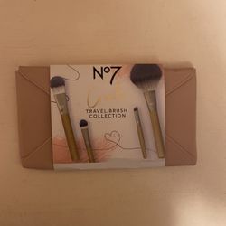 No7 Create Travel Brush Collection Pouch 4 Make Up Brushes $7 Firm C My Page Ty