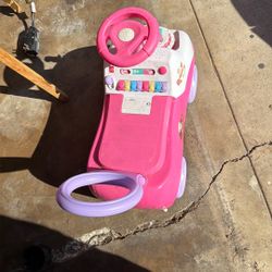 Minnie Mouse Push Car