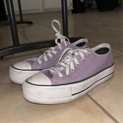 Purple Converse Platform