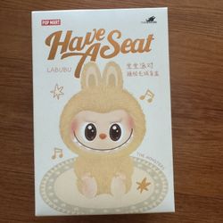 USA- 100%Authentic popmart Labubu Monsters Have A Seat Vinyl SEALED Blind box