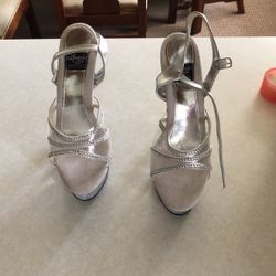 Lover’s Lane translucent stilettos for costume or general wear