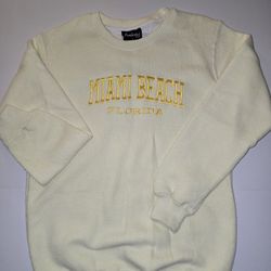 "Miami Beach" Sweater - Medium