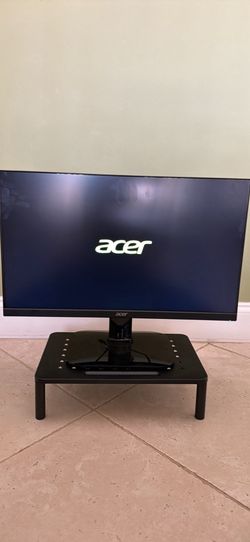 Acer LED 23.8” Computer Monitor with Adjustable Stand