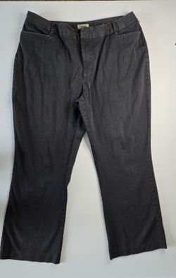 St. John's Bay Business Casual Pants Plus Cotton Blend High Rise woman (CODE105)