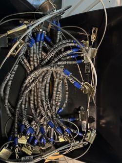 Steel Cable Assembly with Spring Connectors