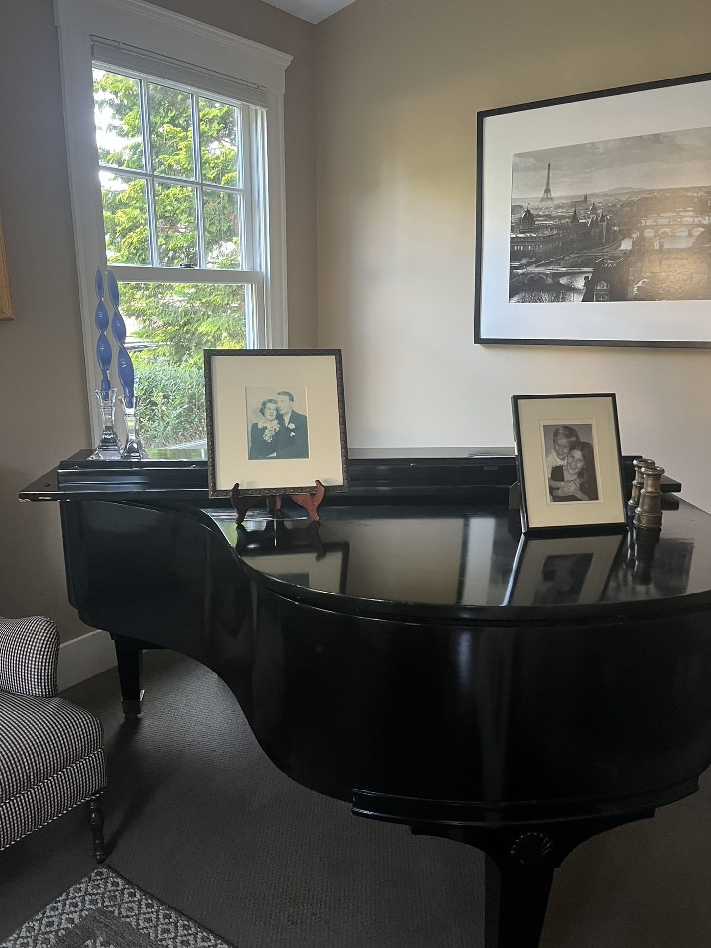 Antique 1920s Grand Piano