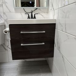 24” Vanity and Faucet