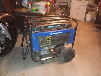 Westinghouse generator (dual fuel) propane and gas.
