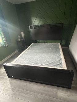 Queen bed frame