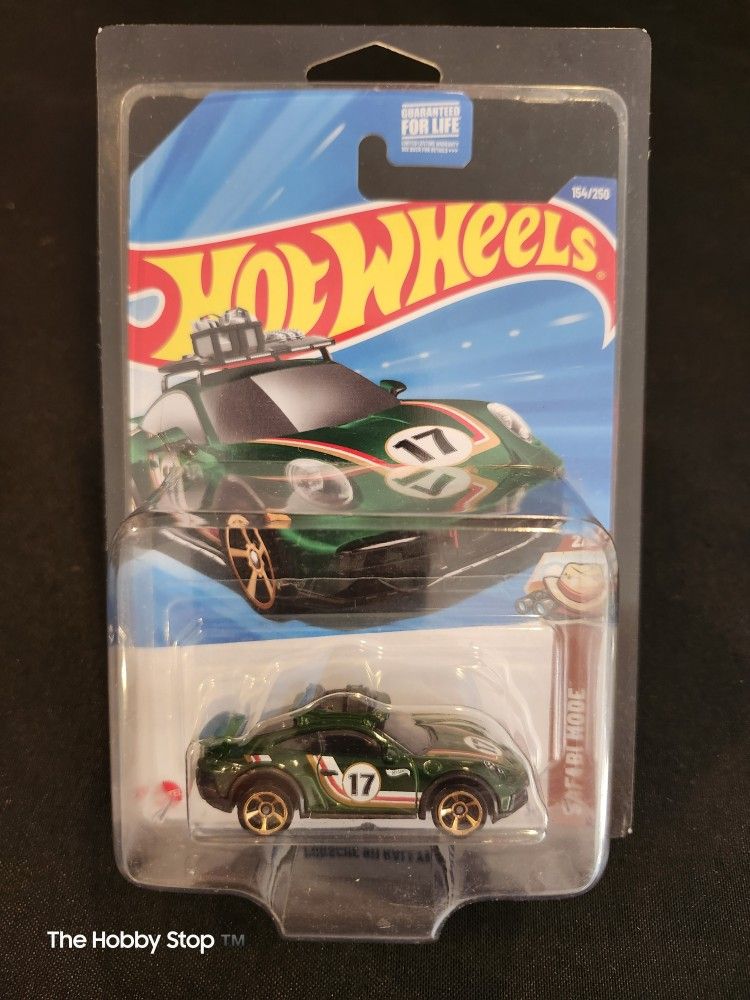 Hot Wheels 🔥 Porsche Rally $10 , Includes Protective Display Case