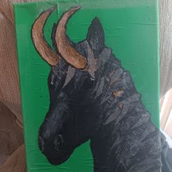 Loki Horce Fabric Art