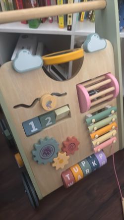 Wooden activity/play Walker