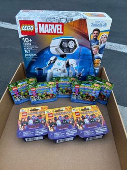 Lego Marvel Fantastic Four Spiderman Shrek Brand New