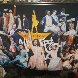 Musical Hamilton Tapestry Wall Hanging