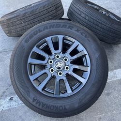 20" Toyota Land Cruiser LandCruiser 1958 Edition OEM wheels rims tires Tundra Sequoia 2022 - 2025