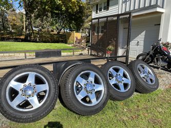 20” Chevy/GMC 2500 wheels + tires